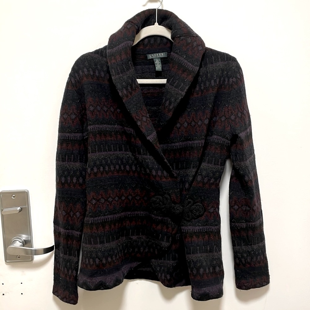 Lauren Ralph Lauren Lambswool Sweater Size Small
